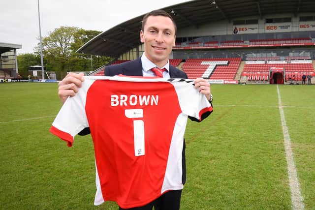 Scott Brown and his Fleetwood Town players have a second pre-season game in Croatia