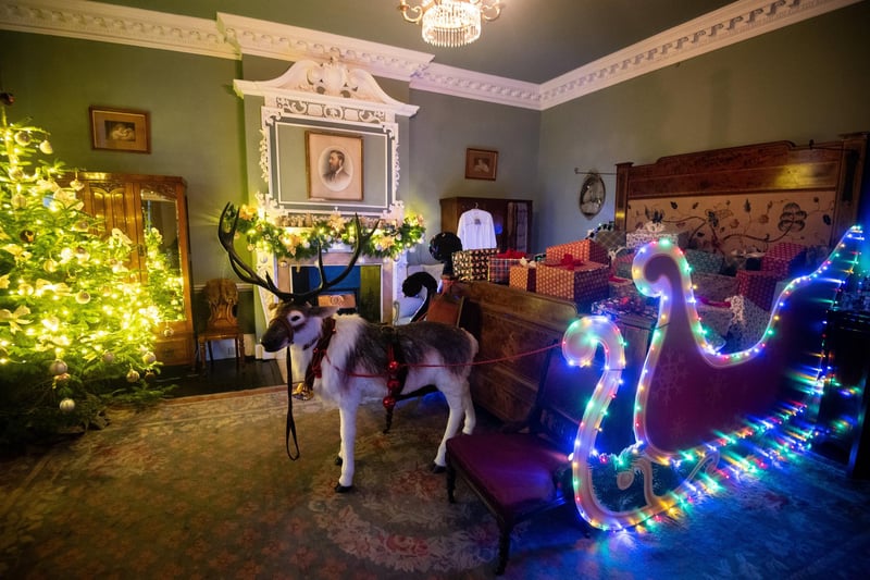 A Not So Silent Night at Lytham Hall which has been decorated for Christmas with musical themed rooms.