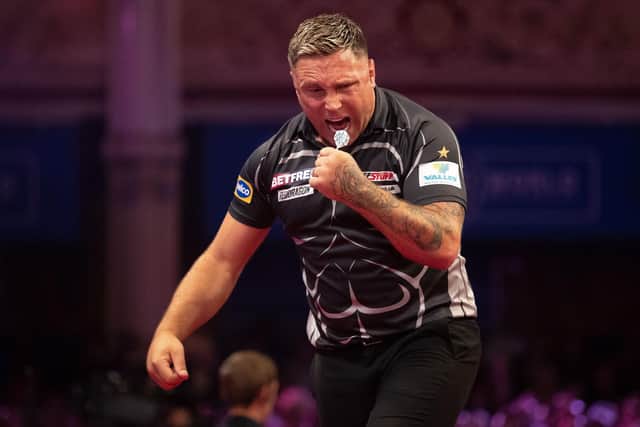 Gerwyn Price missed out on victory but is now the world number one Picture: Taylor Lanning/PDC