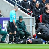 Madine suffered the injury after just 23 seconds during Saturday's game