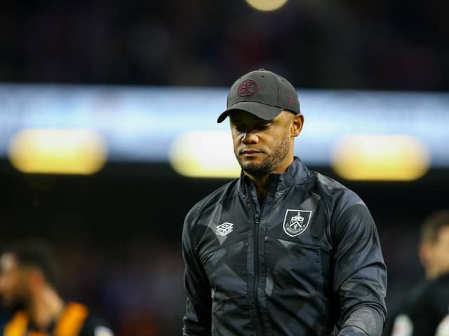 Burnley boss Vincent Kompany is excited for his first derby as Burnley boss