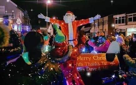 Santa Claus' parade is coming to Bispham on Wednesday evening from 6.30pm.