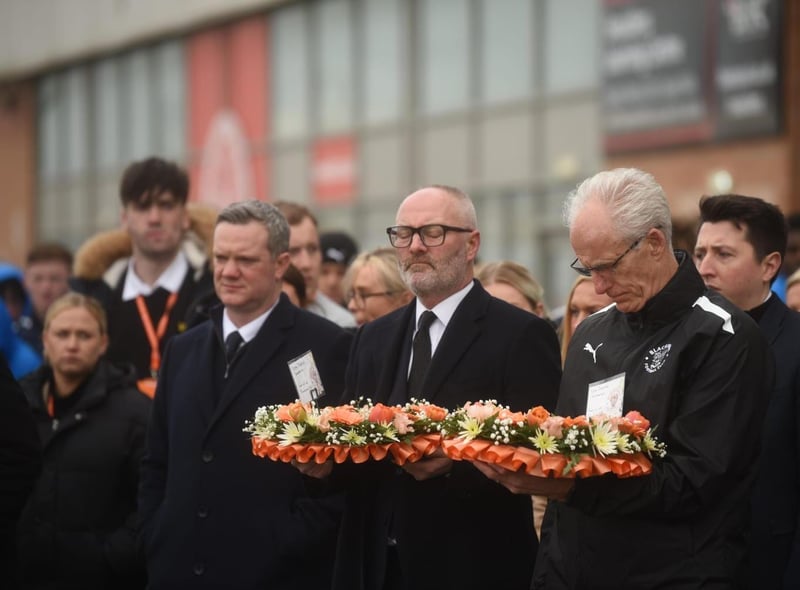 Blackpool FC holds memorial service for Seasiders fan Tony Johnson who died after post-match brawl outside pub | Blackpool Gazette