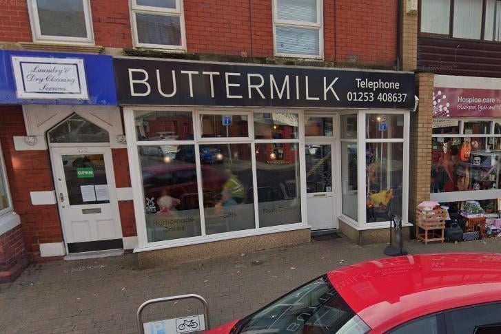 Buttermilk Gift and Coffee Shop on Highfield Road serves up a range of delicacies including afternoon teas, scones and homemade cakes. 