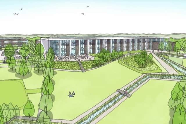 An artist's impression of how the HQ could look