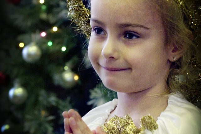 Stanley Infants nativity - 4-year-old Hannah Tuck