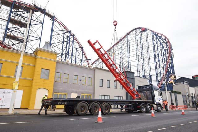 A section of the famous red tracks has been given an overhaul