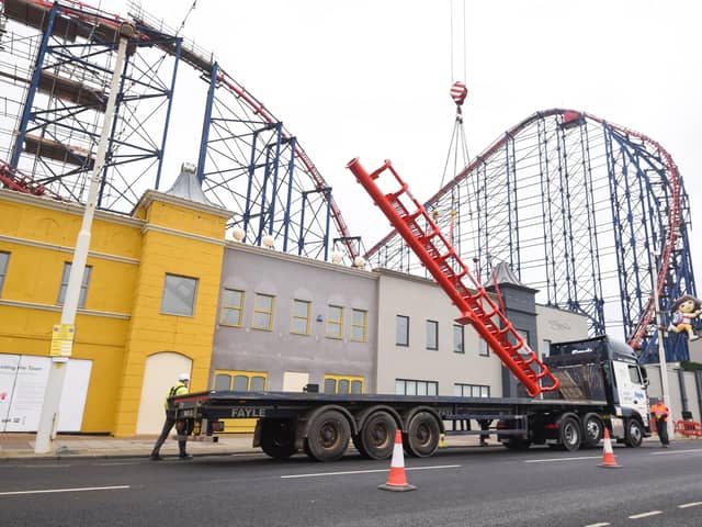 A section of the famous red tracks has been given an overhaul