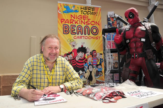 Beano cartoonist Nigel Parkinson