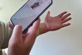 Citizen scientists can contribute images of their hands using a special H-Unique app