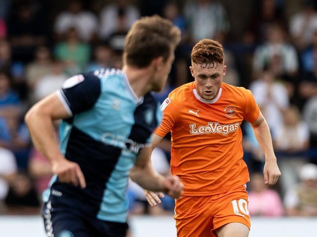 Sonny Carey looked bright off the bench in the defeat to Wycombe.