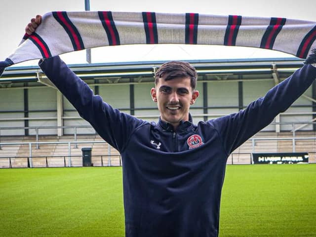 Tom Walker has signed for AFC Fylde on a permanent basis Picture: AFC Fylde