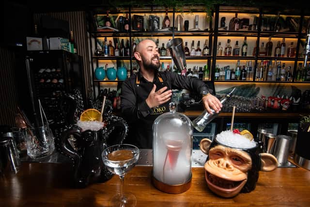 Owners Aitor Garcia and Taff Belkadi gave us a look at their wacky and wonderful cocktails