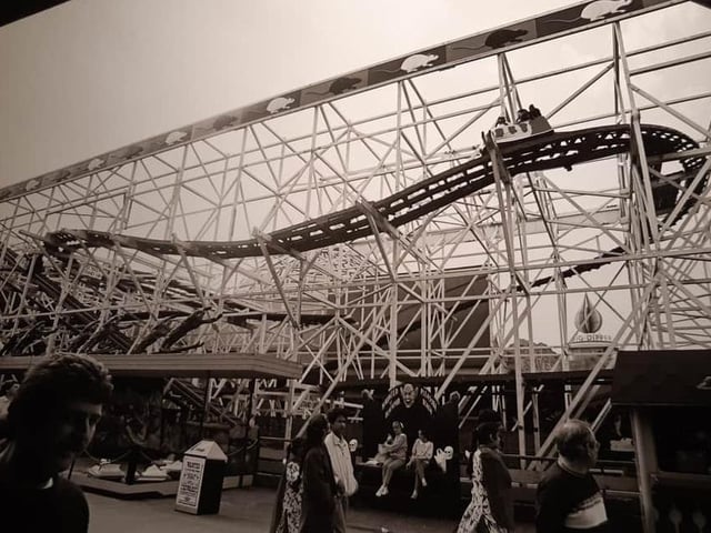 Jay Jackson: "Wild Mouse, and although not a 'Ride', the Fun House. I can still feel the chafing from the Monster Drop 😂😂