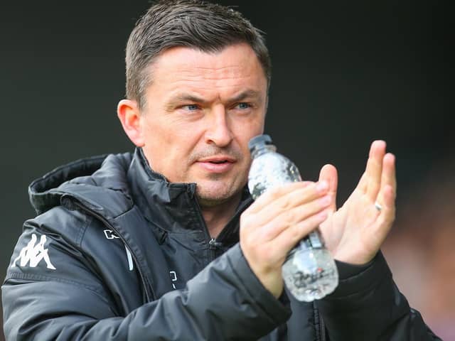 Blades boss Paul Heckingbottom