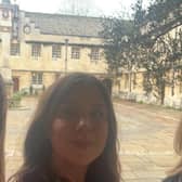 Millie, Emma and Julia at Oxford University