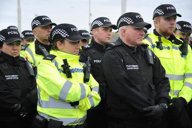 Officers gather annually at the site to pay tribute to the three constables who drowned in 1983.