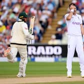 England bowler James Anderson during the first Test against Australia (Photo by Stu Forster/Getty Images)