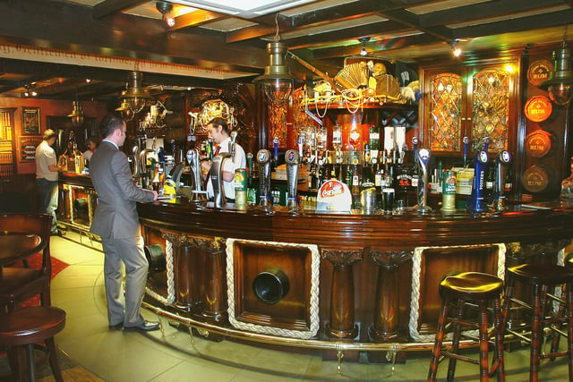 The renovated Buccaneer Family Bar at Coral Island in 2012