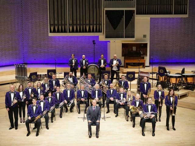 World-famous Brighouse and Rastrick Brass Band are performing at Fleetwood's Marine Hall