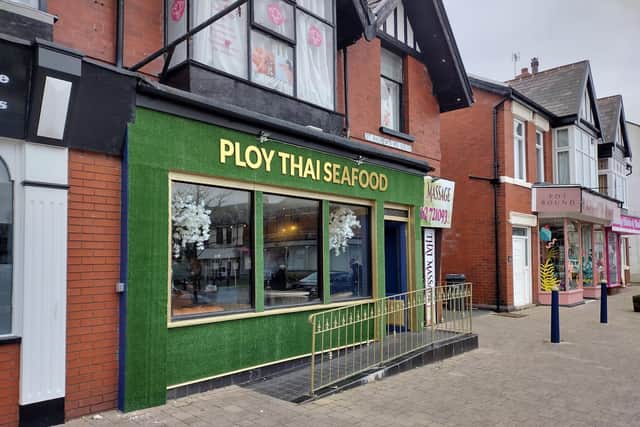 The Ploy Thai Seafood restaurant in St Andrews Road South, St Annes.