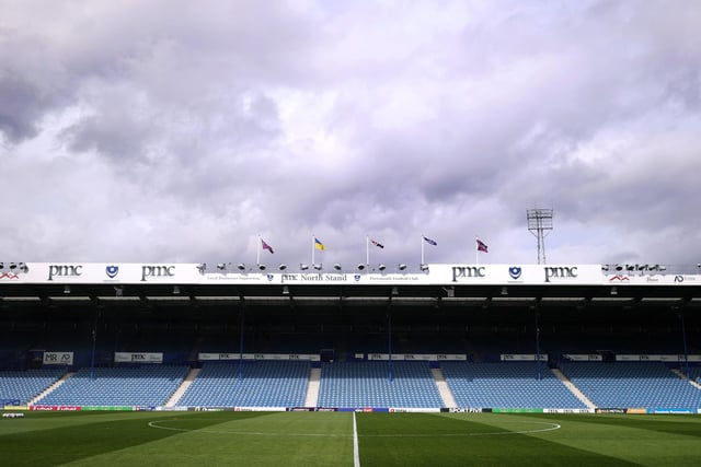 Portsmouth have an average attendance of 17,873 this season, with Fratton Park holding a total capacity of 20,688.