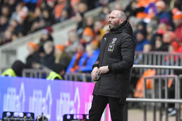 Michael Appleton will be wanting his Blackpool side to build on last week's derby win