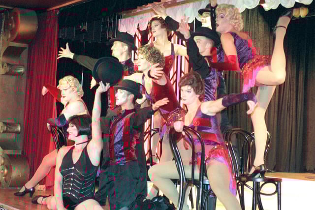 Betty 'Legs' Diamond and Company at the opening of the Funny Girls season in 1997