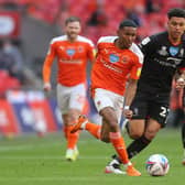 Rogers featured against the Seasiders during the 2020/21 League One play-off final