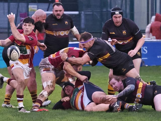 Fylde RFC are back on home soil against Otley tomorrow after beating Huddersfield a fortnight ago Picture: Chris Farrow/Fylde RFC