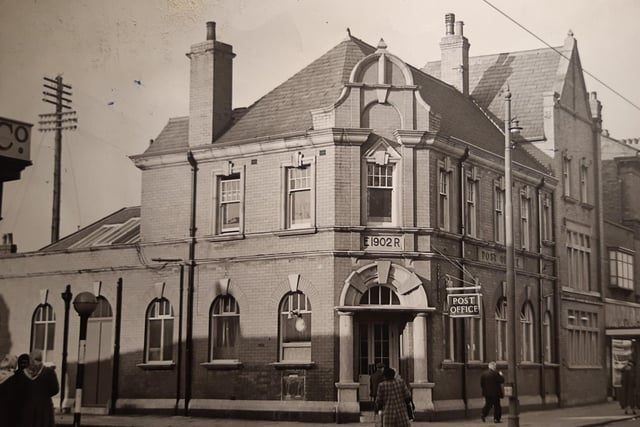 This was Fleetwood's original post office in North Albert Street, 1959