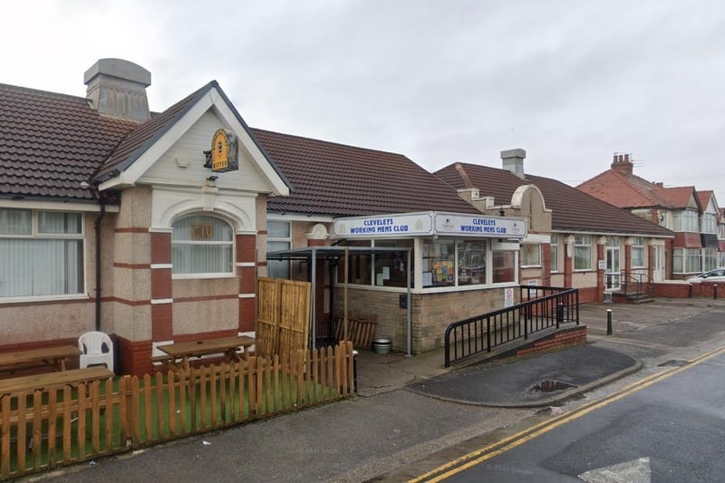 The Hatch / Restaurant/Cafe/Canteen / Cleveleys Working Mens Club / 34 Slinger Road, Cleveleys. FY5 1BN / Rating: 1 / Inspected January 12, 2023