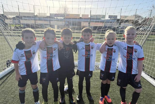 The Fylde Coast Soccer Iniestas' U8 squad