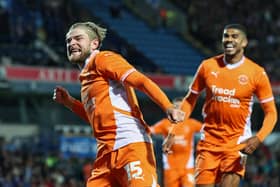 Hayden Coulson came off injured against Lincoln City. Blackpool could be without five players for their trip to Mansfield. (Image: Camera Sport)