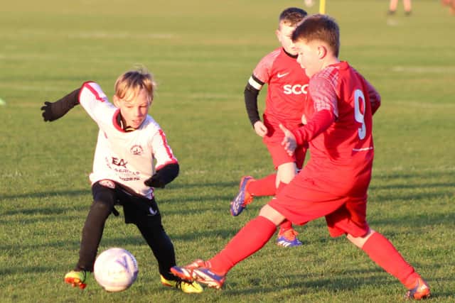 Blackpool Wren Rovers Reds and South Shore Youth Blacks played at Common Edge Picture: Karen Tebbutt