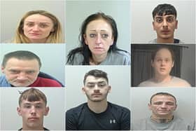These are eight of Lancashire’s most wanted offenders (Credit: Lancashire Police)