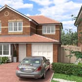 A CGI of the four-bedroom Shore from Elan Homes at Redwood Gardens