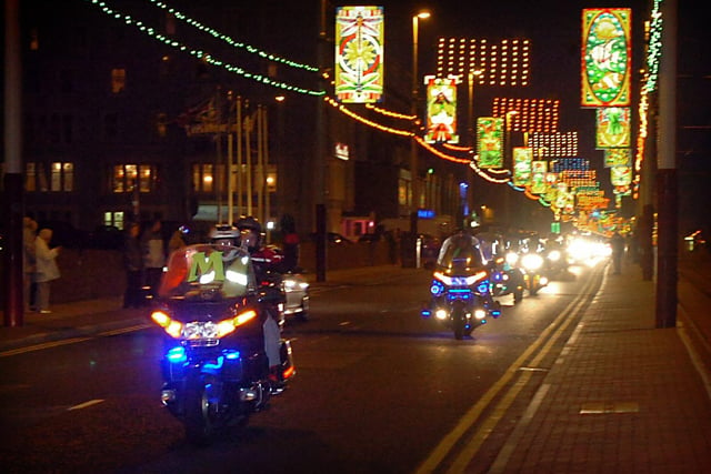 The Honda Goldwing Light Parade, 2006