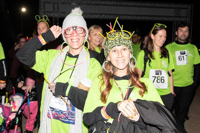 Walkers set off on the Memory Walk along Blackpool Promenade in aid of Trinity Hospice. Photo: Kelvin Lister-Stuttard