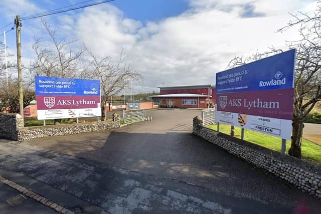 he display will take place at Fylde Rugby Football Club in Blackpool Road (Credit: Google)