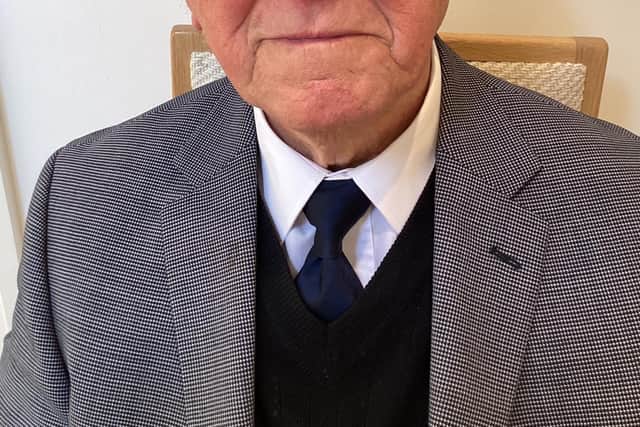 Maundy Money recipient Tom Pilkington