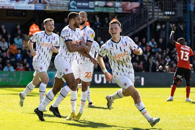 Andy Lyons has remarkable scored four times from nine shots on goal since signing for Blackpool