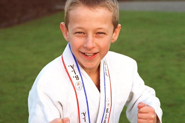 Pupil 12 year old Jamie Mawdsley, was a Judo champion in 1996