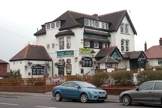 The pub in Lytham Road when it was known as The Burlington.