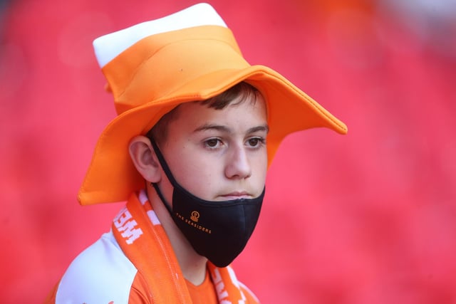 A limited number of Seasiders supporters were allowed to attend the League One play-off final on this day in 2021.