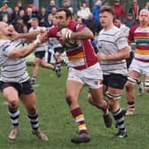 Fylde's David Fairbrother avoided suspension after having a red card downgraded to yellow Picture: CHRIS FARROW / FYLDE RFC