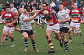 Fylde's David Fairbrother avoided suspension after having a red card downgraded to yellow Picture: CHRIS FARROW / FYLDE RFC