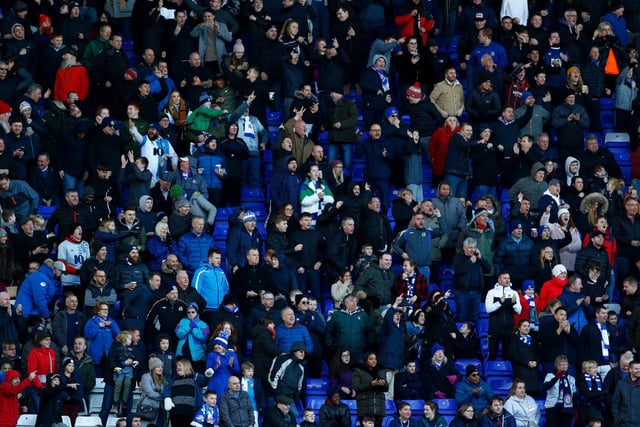 Ground capacity: 29,409. Average attendance: 20,464. Percentage full: 69.6% (Photo by Morgan Harlow/Getty Images)
