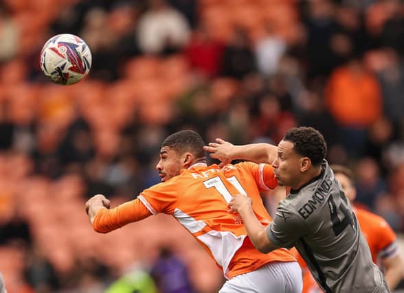 Blackpool took on Leyton Orient at Bloomfield Road.