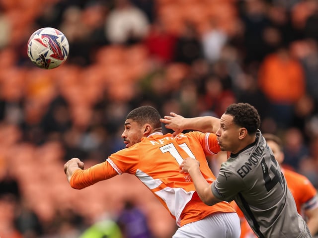 Blackpool took on Leyton Orient at Bloomfield Road.
